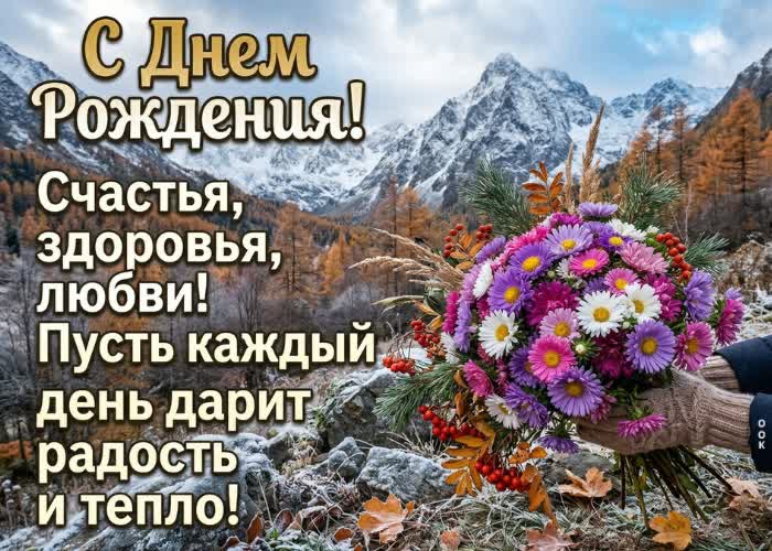 Postcard пусть жизнь радует приятными сюрпризами и красивыми моментами