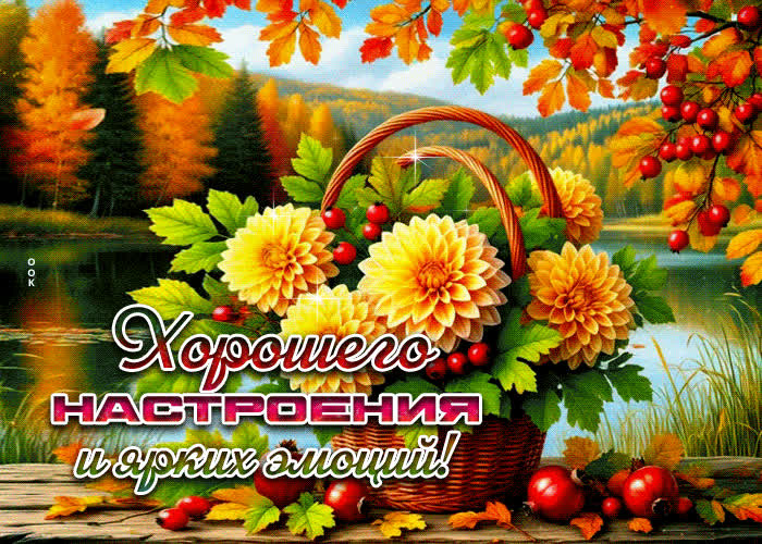 Postcard хорошего настроения и ярких эмоций
